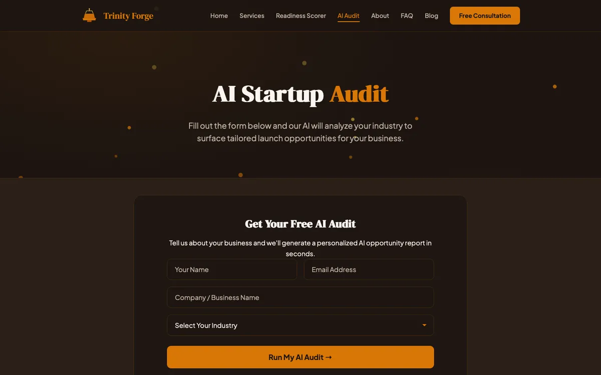 Forge interface